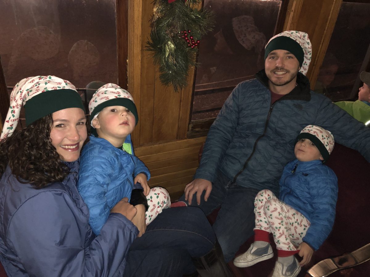 Riding The Polar Express Train in Colorado