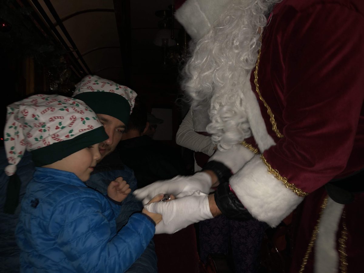 Santa on the Polar Express - Exploring Through Life