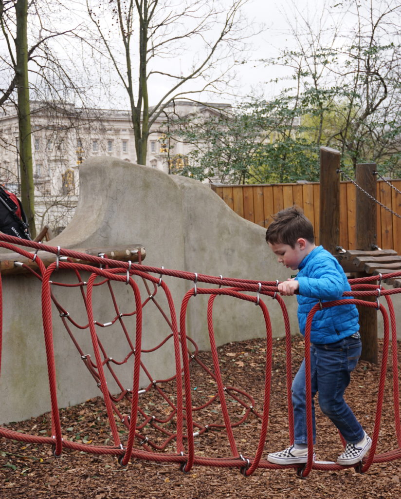 St. James Park Playground in London near Buckingham Palace - 3 Days in London with Kids - Exploring Through Life