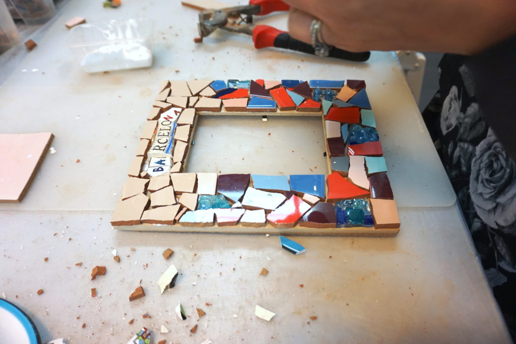 Heading to Barcelona? Make sure to book a mosaic workshop to create beautiful handmade souvenirs. At Mosaiccos, you will learn the Trencadis method that Gaudi used and make a ceramic or glass mosaic. Your kids can also create mosaics with plastic tiles! It's a great experience for the whole family.