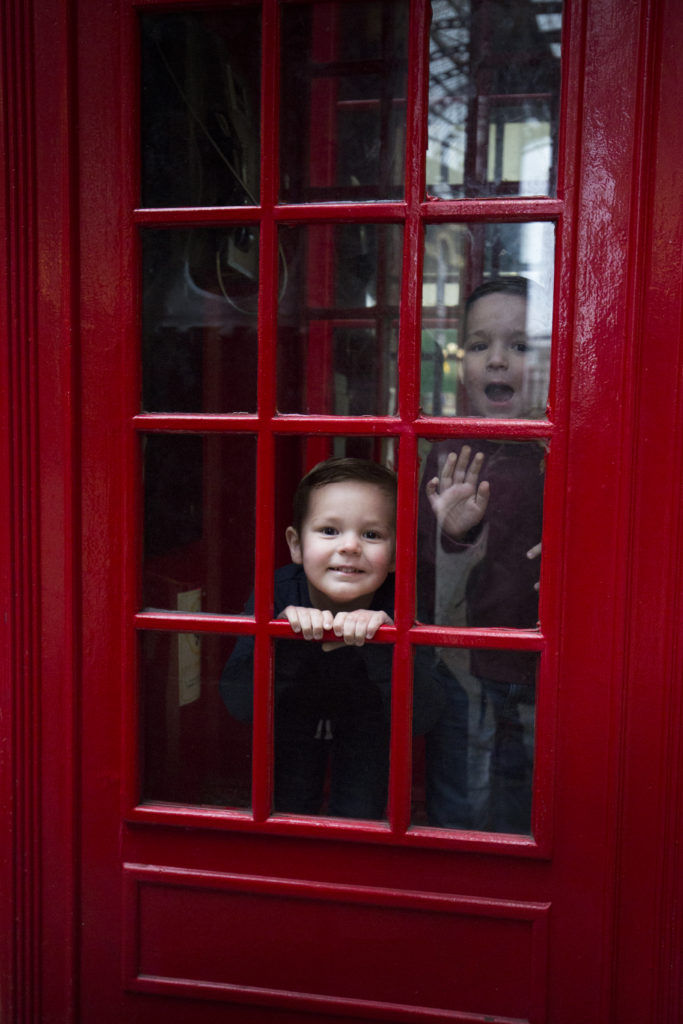 Professional Photos with Red Phone Booth - 3 Days in London with Kids - Exploring Through Life