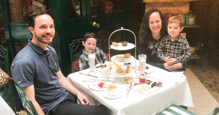 Sweetshop Afternoon Tea at the Chesterfield Mayfair Hotel - 3 Days in London with Kids - Exploring Through Life
