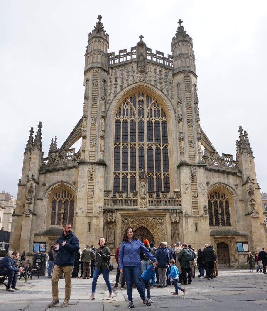 Bath Abbey in Bath, England with kids - Things to See in the English Countryside - Exploring Through Life