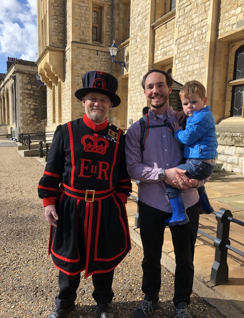 Meeting Beef Eaters at the Tower of London - 3 Days in London with Kids - Exploring Through Life