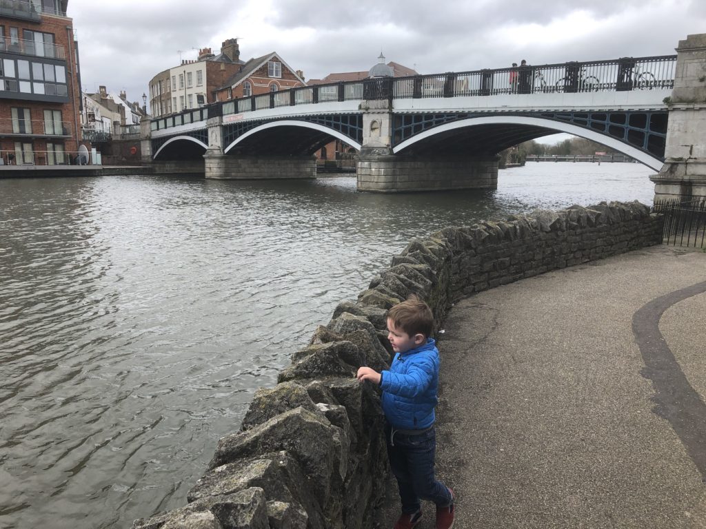 Visiting the town of Windsor at the Thames River - Windsor Day Trip with Kids - Exploring Through Life
