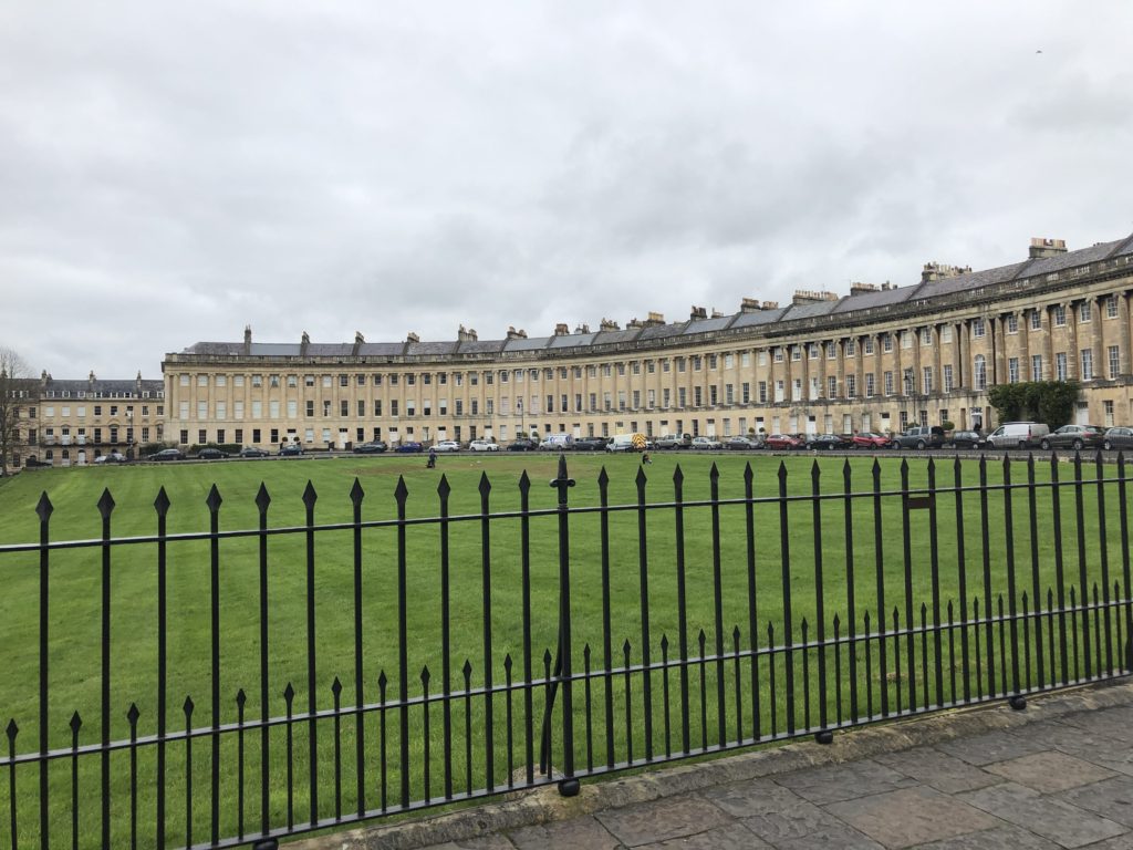 The Royal Crescent in Bath, England with kids - Things to See in the English Countryside - Exploring Through Life