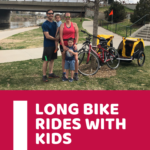 Considering taking a long bike ride or tour with your babies and toddlers?! We are sharing the tips and tricks we picked up doing a 35-mile bike ride with our toddlers! Where will biking with your kids take you?