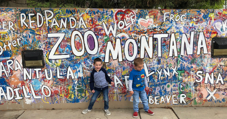 ZooMontana Mural - Billings Montana with Kids - Exploring Through Life