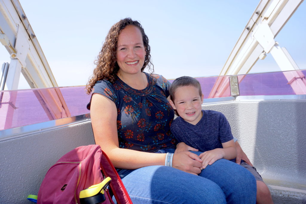 Ferris wheel at Pacific Park - Santa Monica Pier for Families - Exploring Through Life