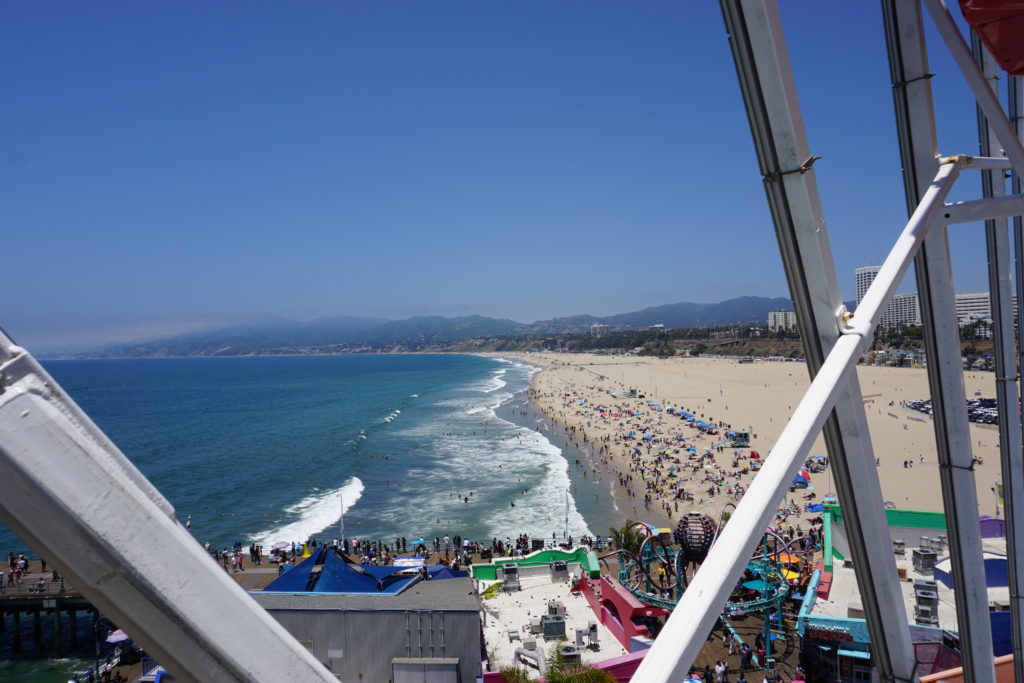 Santa Monica Beach - Santa Monica Pier for Families - Exploring Through Life