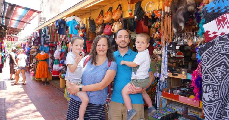 Visiting Olvera Street with Kids
