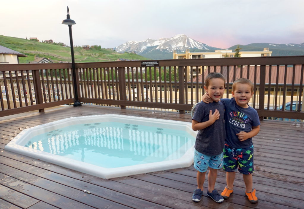 The Elevation Hotel and Spa hot tub - Things to Do in Crested Butte, Colorado with Kids - Exploring Through Life