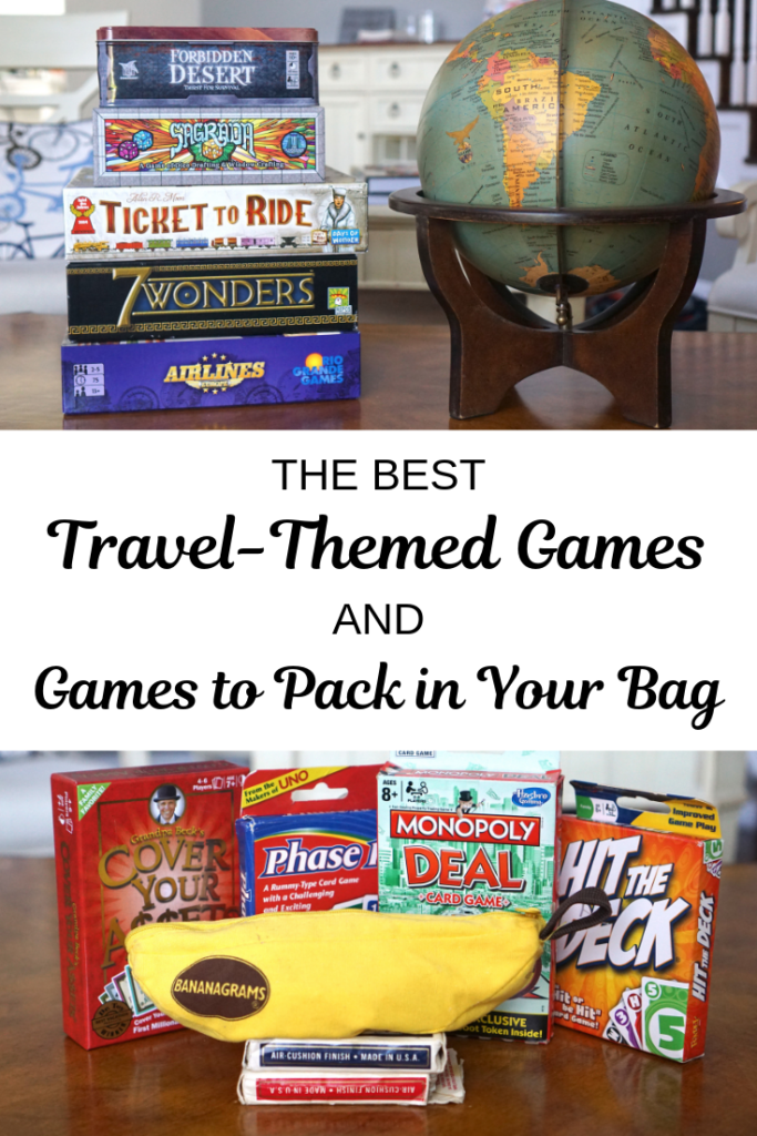 Do you love traveling? Do you love playing board games? Here are all the best games that combine a love for travel with a love for gameplay. Plus, the best games to throw in your personal item or carryon for your next trip!