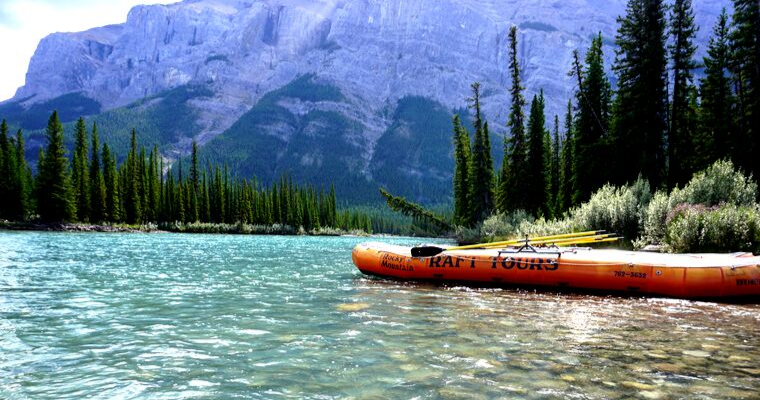 rafting trip banff