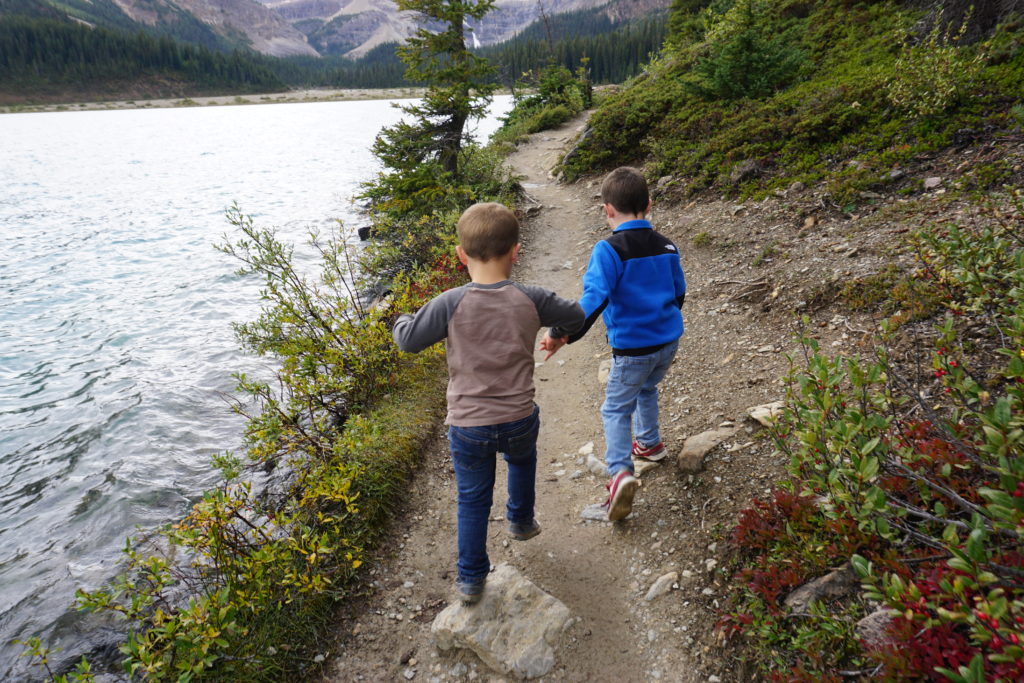 Bow Glacier Falls Trail Hike at Bow Lake - Best Kid-Friendly Hikes in Banff - Exploring Through Life
