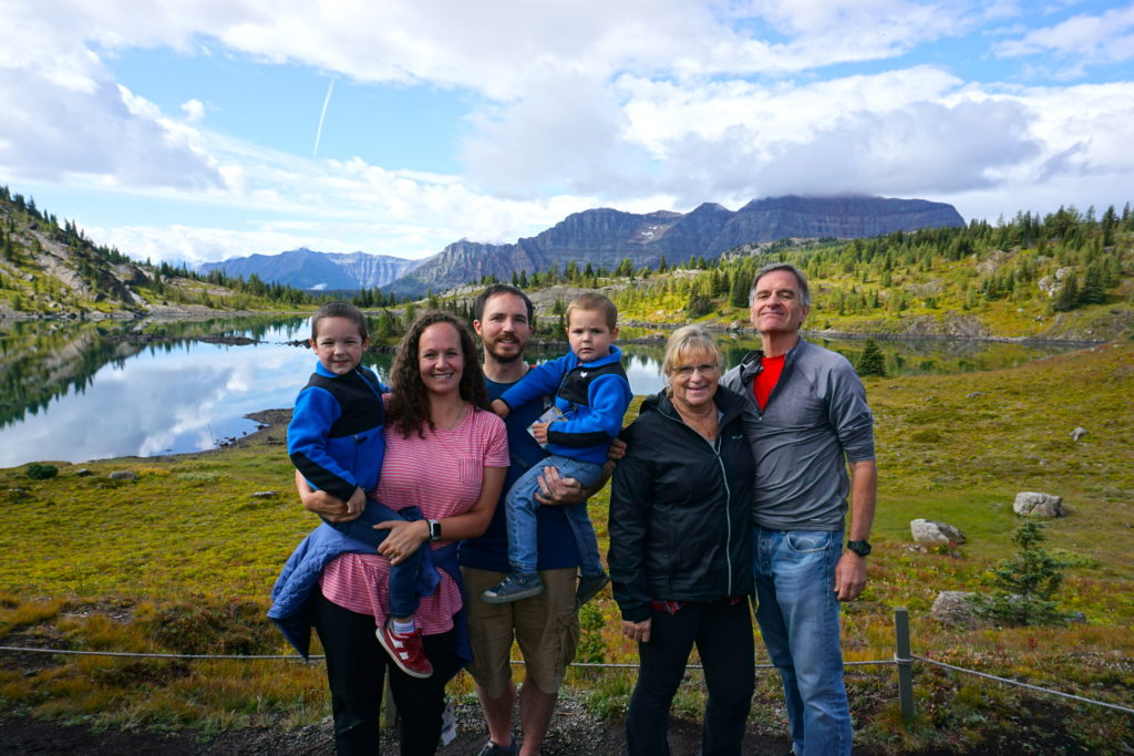 Rock Isle Lake at Sunshine Meadows Banff National Park - Sunshine Meadows with Kids - Exploring Through Life