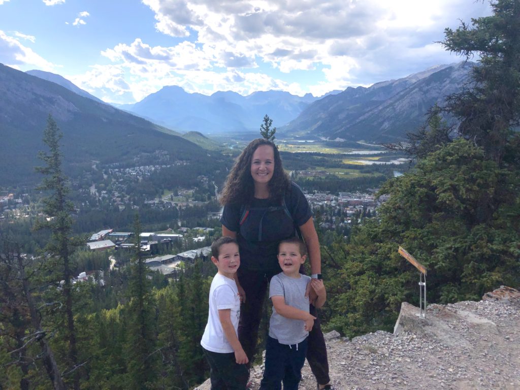 Tunnel Mountain view of Banff - Best Kid-Friendly Hikes in Banff - Exploring Through Life