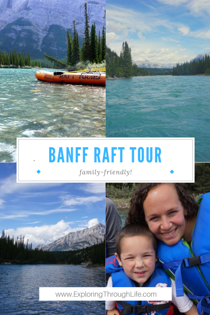 Looking for family-friendly activities in Banff National Park? Take to the Bow River on this family-friendly raft tour in Banff. See all the beauty of Banff from the unique perspective of the river! One of our favorite family activities in Alberta, Canada!