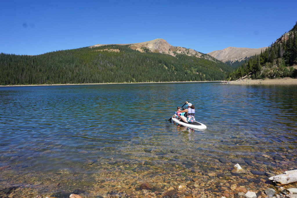 Camping is a great family getaway in Colorado. Jefferson Lake is a beautiful alpine lake. - Exploring Through Life