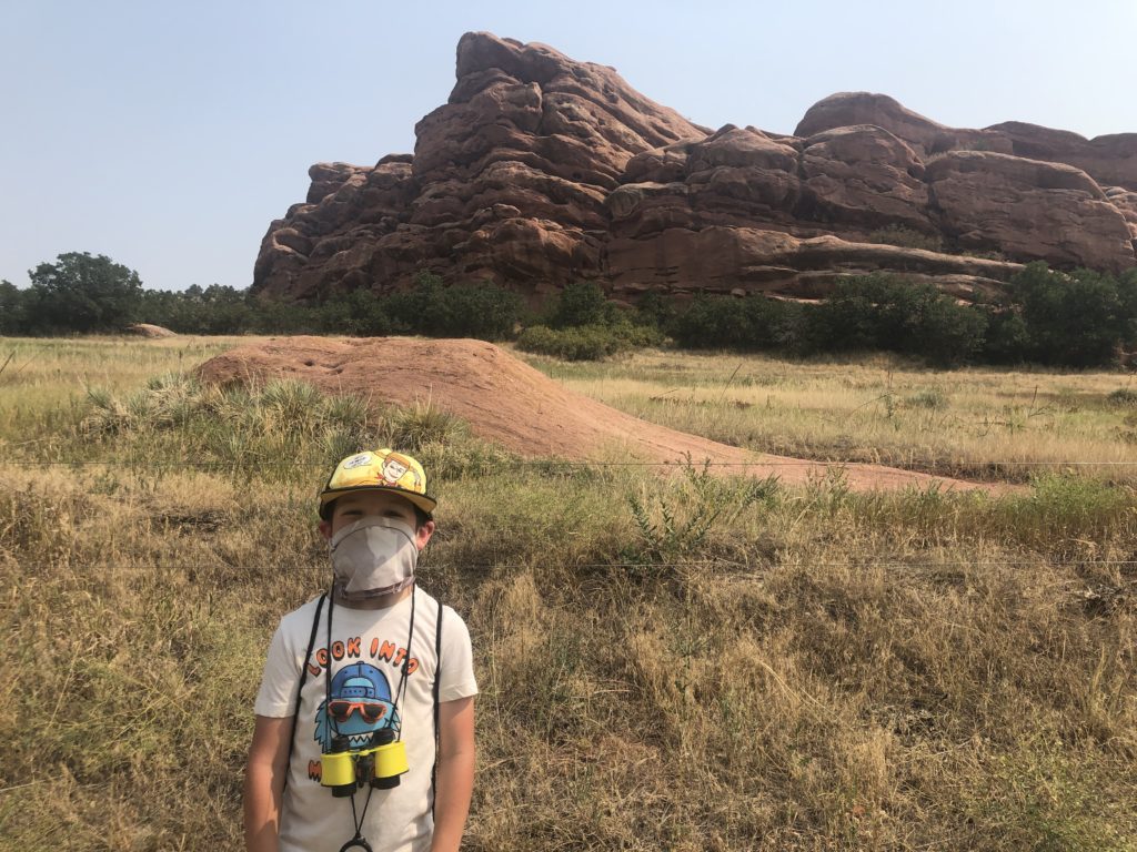 Coyote Song Trail is picturesque with red rocks and sloping gradual trails - 31 Family Hiking Trails Near Denver - Exploring Through Life