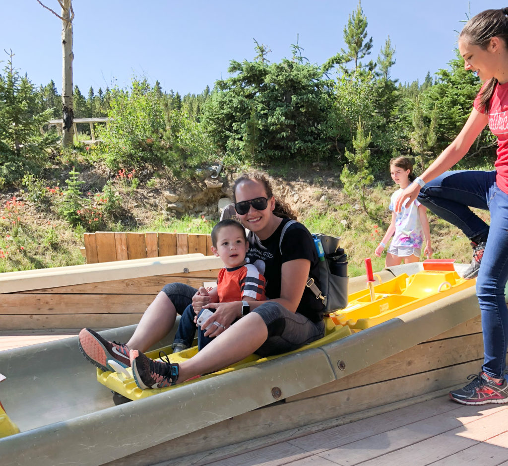 The Alpine Slides at Epic Discovery are a great way to adventure in Breckenridge